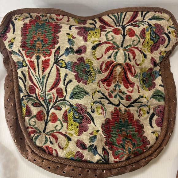 Vintage Joe Boxer Woven Tapestry Floral Pattern Purse Bag Handbag 90s Y2K main image 6